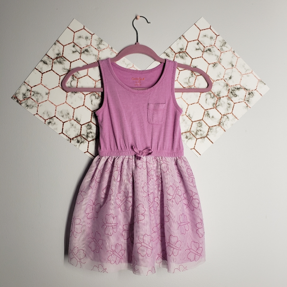 Cat and Jack purple dress for girl
